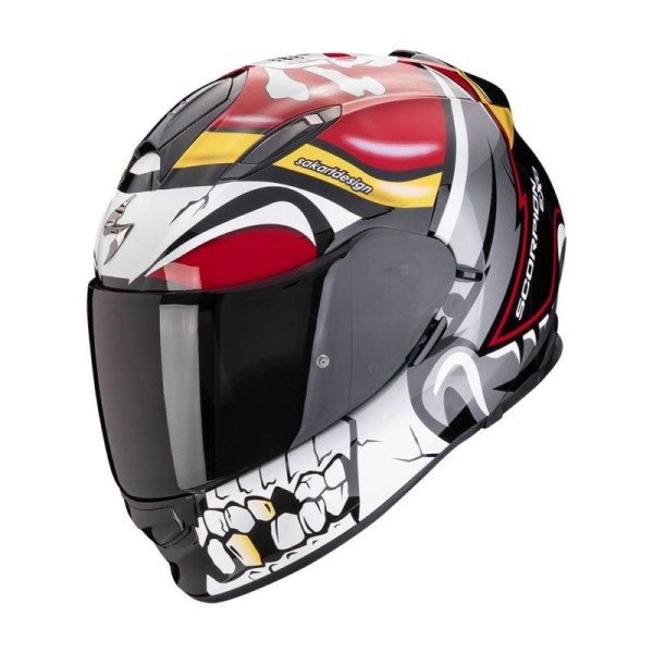 Scorpion Helmets Exo 491 Pirate Red